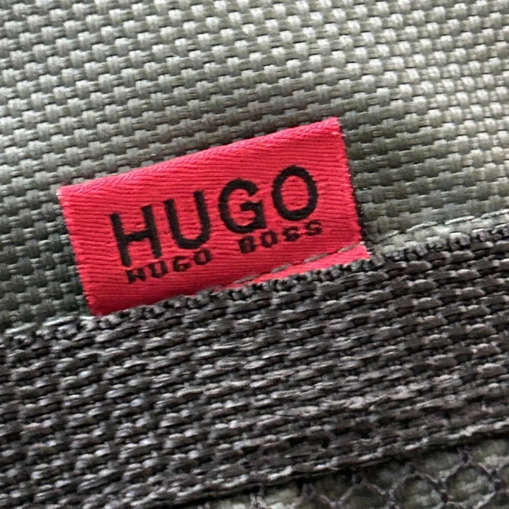 Hugo Boss Backpack Men Medium Green Polyester Sling messenger Casual Daypack Bag